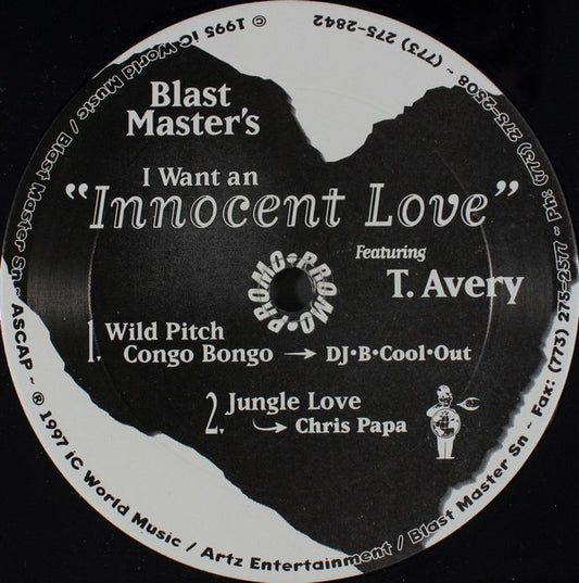 Blast Master's - I Want An Innocent Love