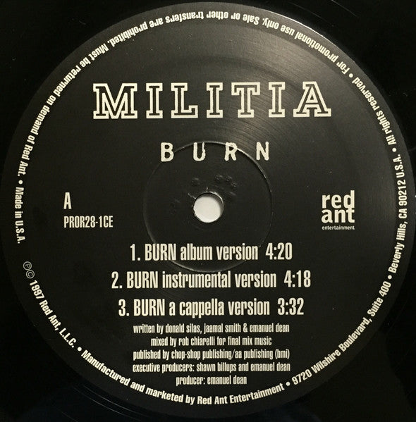 Militia (5) - Burn