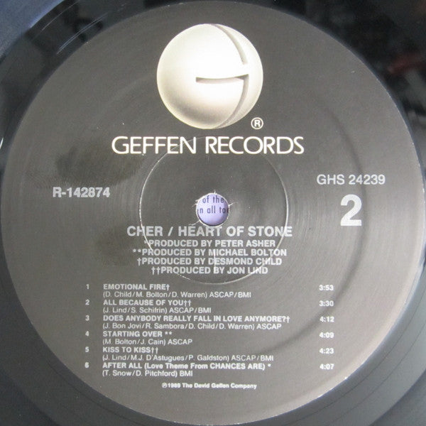 Cher - Heart Of Stone