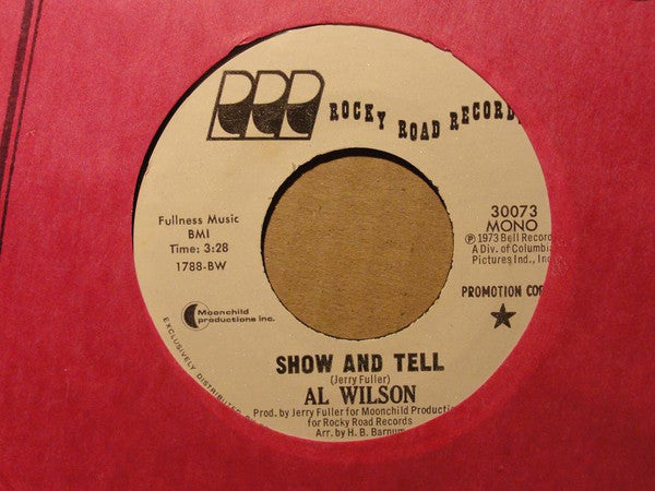 Al Wilson - Show And Tell