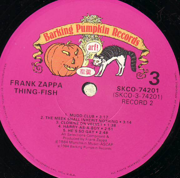Frank Zappa - Thing-Fish