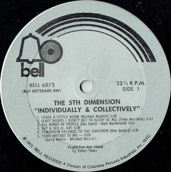 The Fifth Dimension - Individually & Collectively