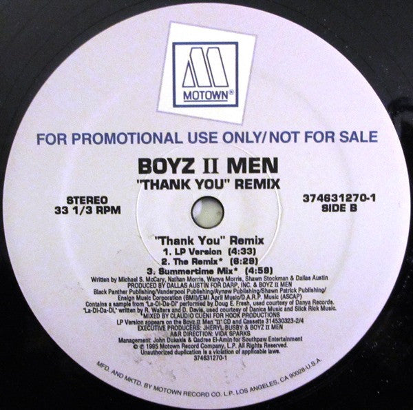 Boyz II Men - Thank You (Remix)