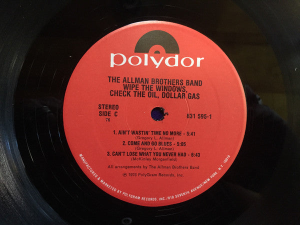 The Allman Brothers Band - Wipe The Windows, Check The Oil, Dollar Gas