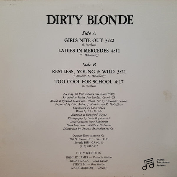 Dirty Blonde (2) - Dirty Blonde