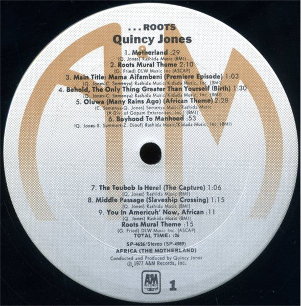 Quincy Jones - Roots (The Saga Of An American Family)