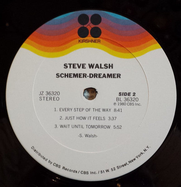 Steve Walsh - Schemer Dreamer