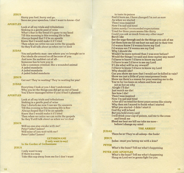 Andrew Lloyd Webber And Tim Rice - Jesus Christ Superstar - A Rock Opera