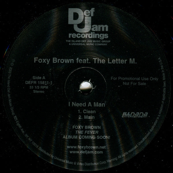 Foxy Brown - I Need A Man