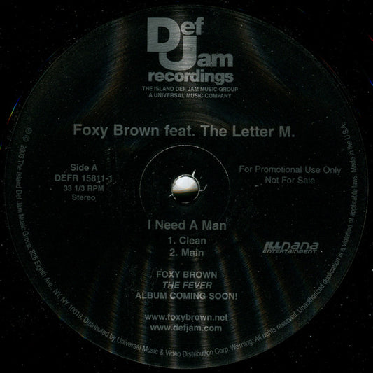 Foxy Brown - I Need A Man