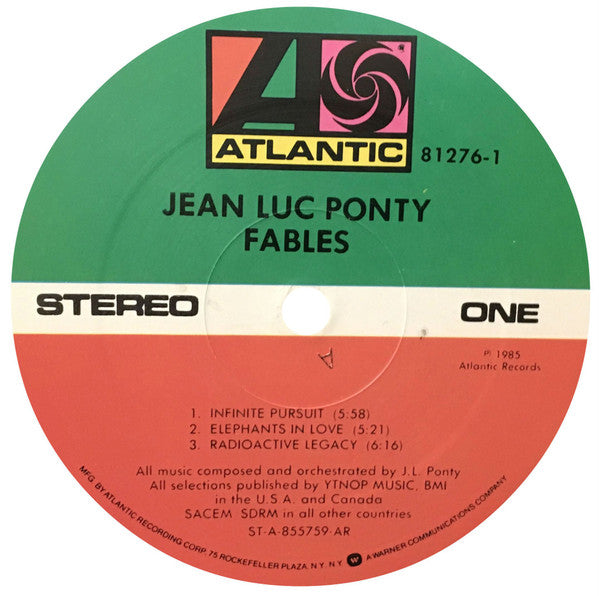 Jean-Luc Ponty - Fables