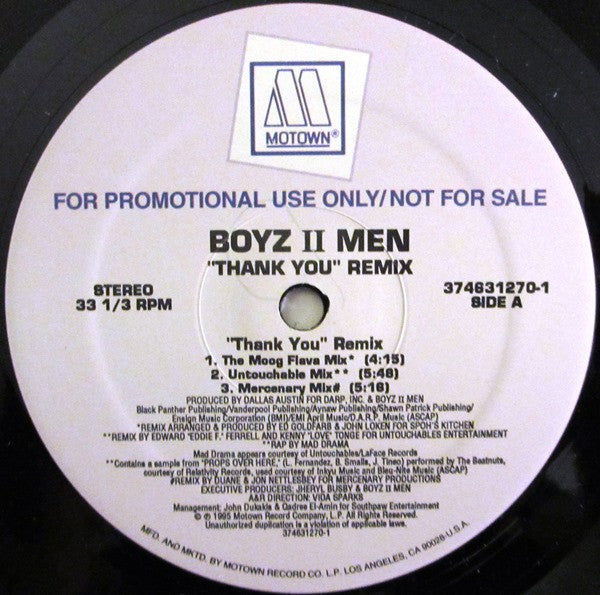 Boyz II Men - Thank You (Remix)