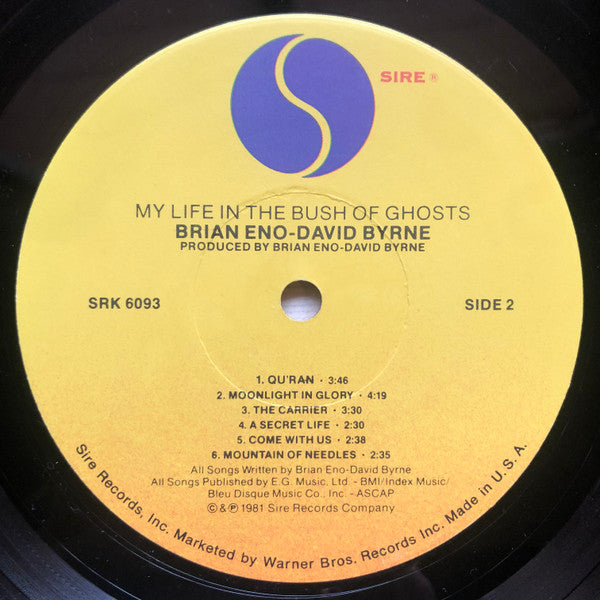 Brian Eno / David Byrne (Talking Heads) - My Life In The Bush Of Ghosts