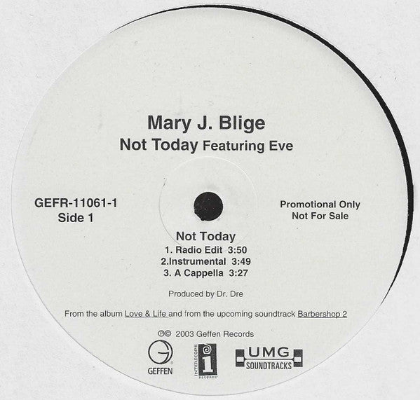 Mary J. Blige - Not Today
