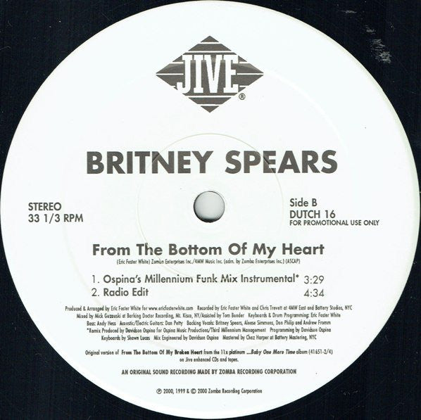 Britney Spears - From The Bottom Of My Broken Heart (Crossover Remixes)