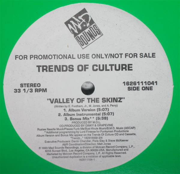 Trends Of Culture - Valley Of The Skinz