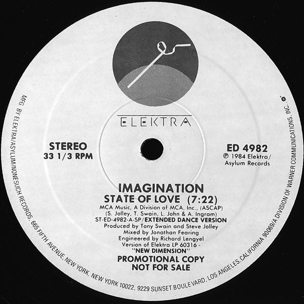 Imagination - State Of Love