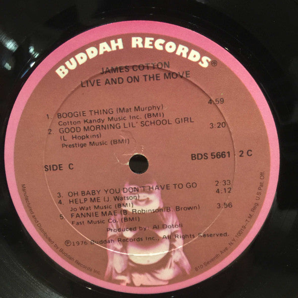 The James Cotton Band - Live And On The Move
