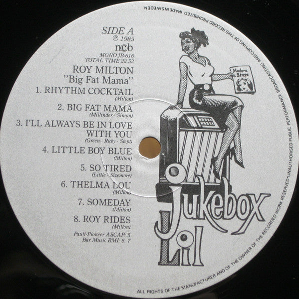 Roy Milton & His Solid Senders - Big Fat Mama