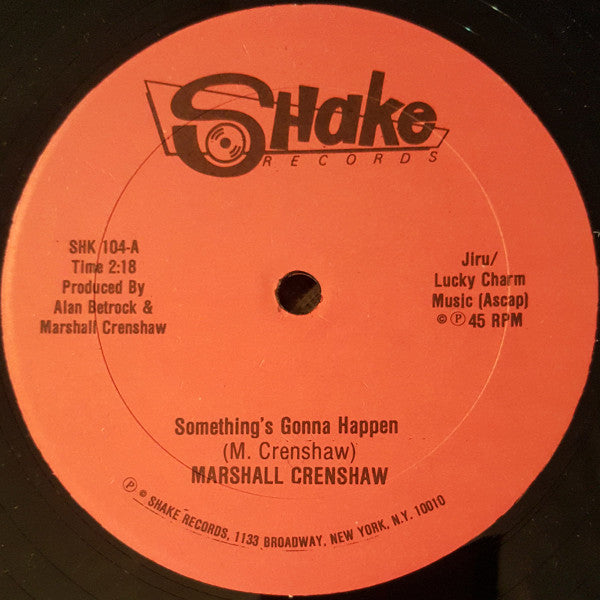 Something's Gonna Happen / She Can't Dance