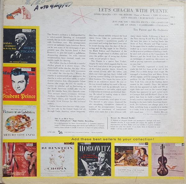Let's Cha Cha With Tito Puente And His Orchestra