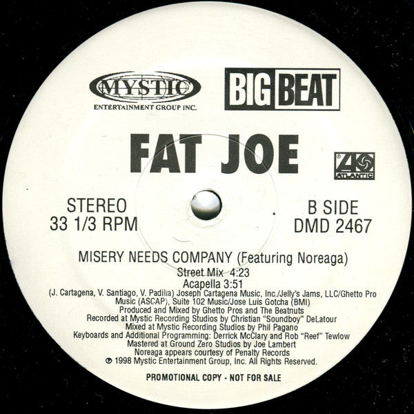 Fat Joe - Misery Needs Company