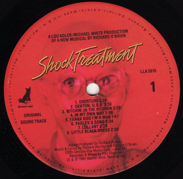 Shock Treatment Original Sound Track