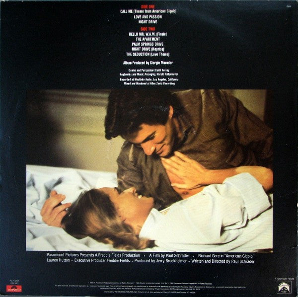 Giorgio Moroder - American Gigolo (Original Soundtrack Recording)