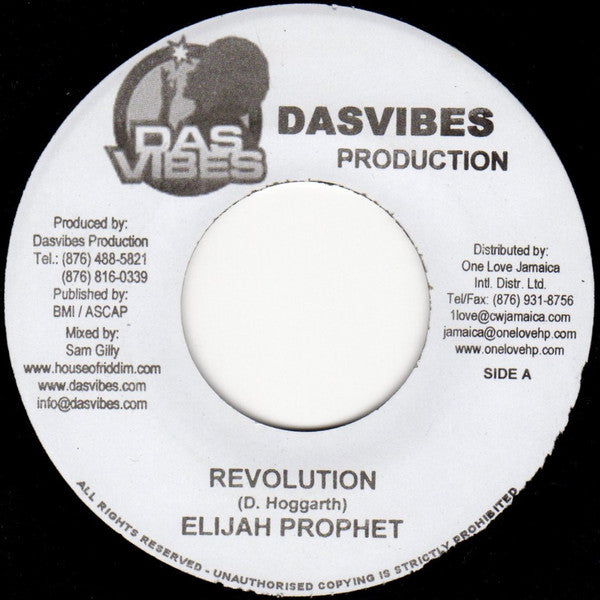 Elijah Prophet - Revolution
