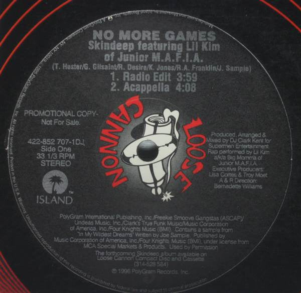 Skin Deep (2) - No More Games