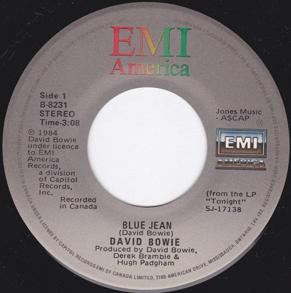 David Bowie - Blue Jean