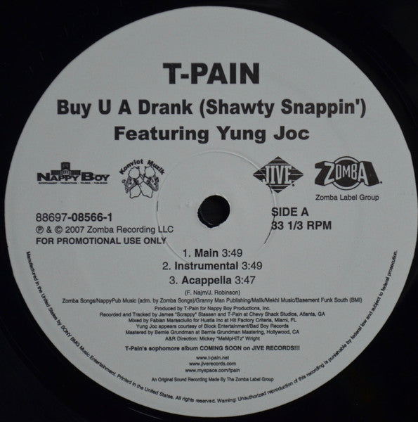 T-Pain - Buy U A Drank (Shawty Snappin')