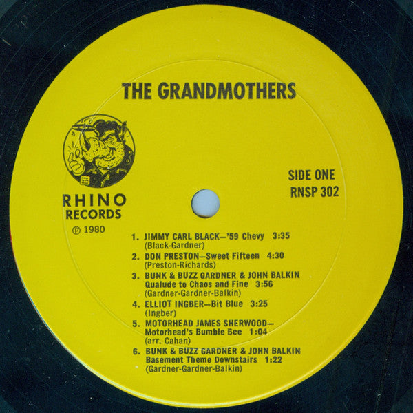 The Grandmothers - An Anthology Of Previously Unreleased Recordings By Ex-Members Of The Mothers Of Invention