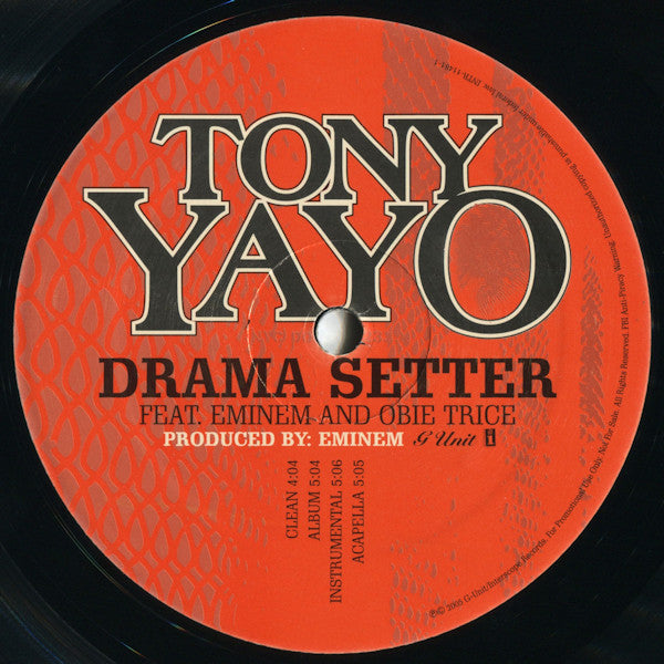 Tony Yayo - Drama Setter