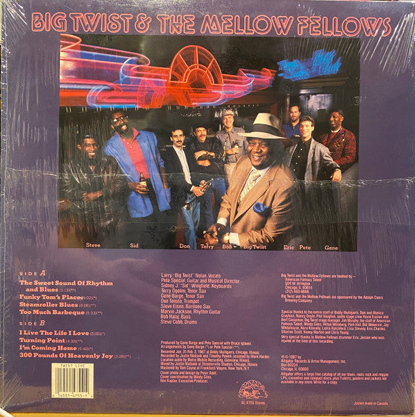 Big Twist And The Mellow Fellows - Live From Chicago! Bigger Than Life!!