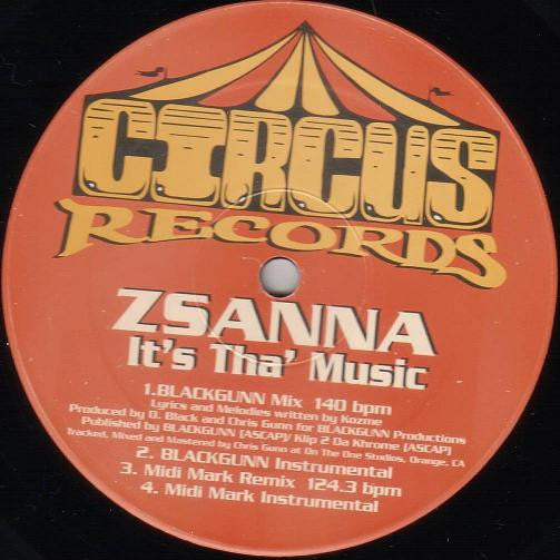 Zsanna - It's Tha' Music