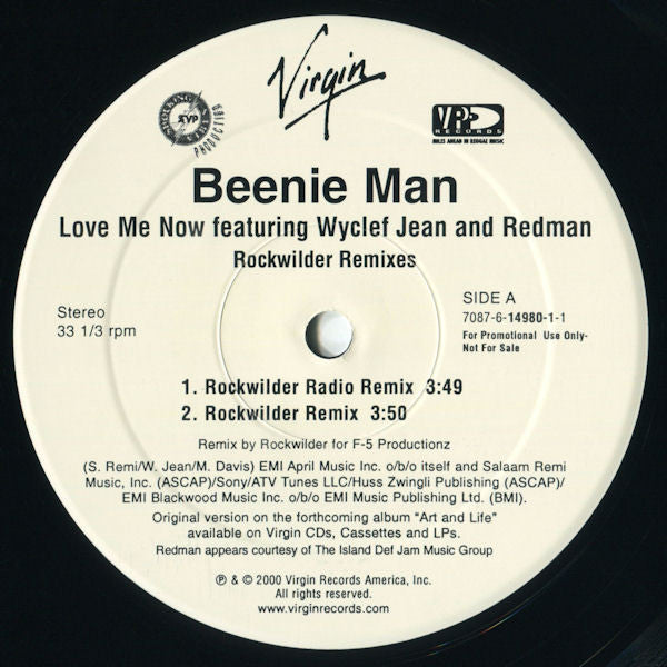 Beenie Man - Love Me Now (Rockwilder Remixes)