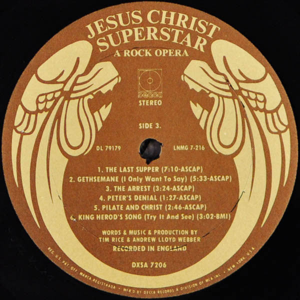 Andrew Lloyd Webber And Tim Rice - Jesus Christ Superstar - A Rock Opera