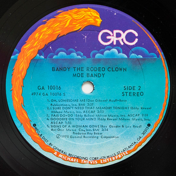 Moe Bandy - Bandy The Rodeo Clown