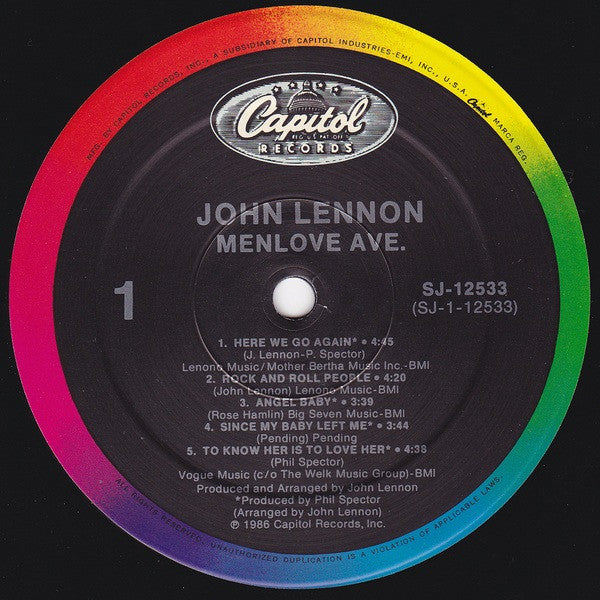 John Lennon - Menlove Ave.