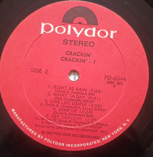 Crackin' - I