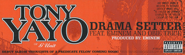 Tony Yayo - Drama Setter