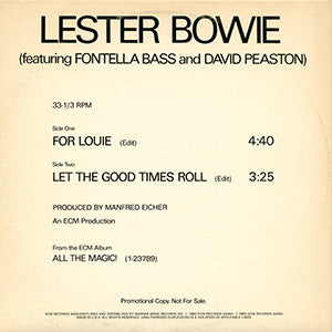 For Louie / Let The Good Times Roll