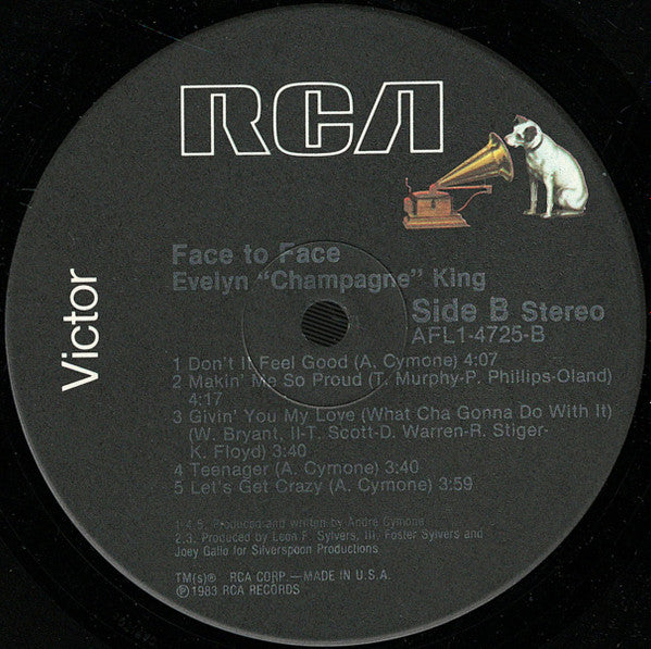 Evelyn King - Face To Face