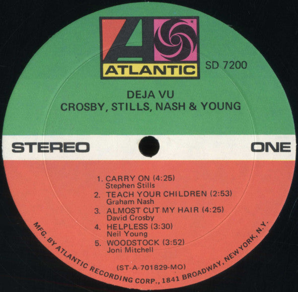 Crosby, Stills, Nash & Young - Déjà Vu
