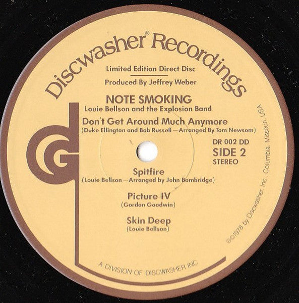 The Louie Bellson Drum Explosion - Note Smoking
