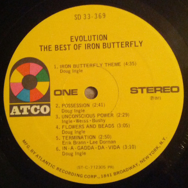 The Best Of Iron Butterfly Evolution