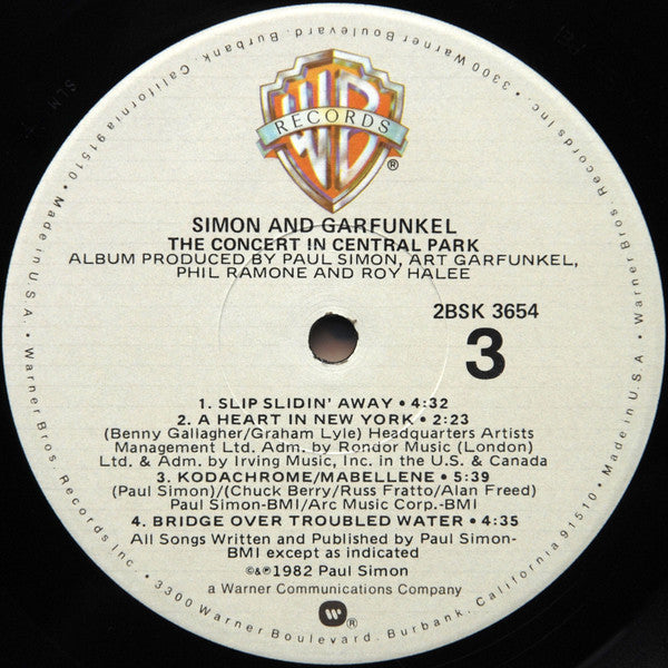 Simon & Garfunkel - The Concert In Central Park