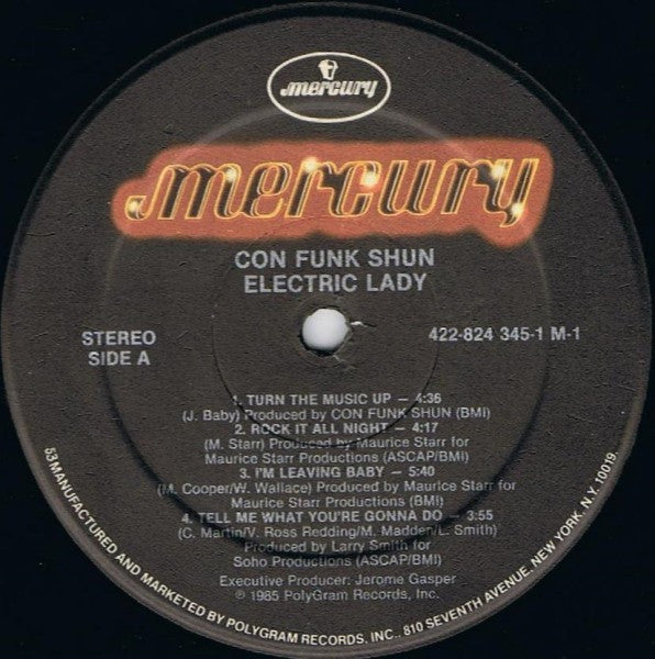 Con Funk Shun - Electric Lady