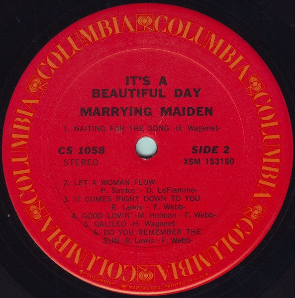 It's A Beautiful Day - Marrying Maiden